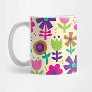 Funky Flowers Mug